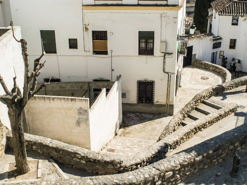 comida típica por el Albaicín